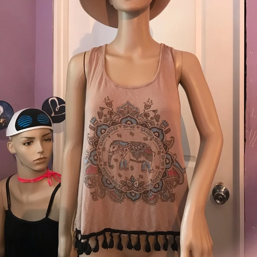 Blue Multicolored Top - Picture 1 of 5